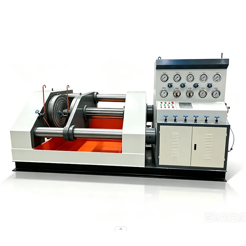 DN600 منضدة اختبار صمام الضغط العلوي الهيدروليكي متوسطة الحجم